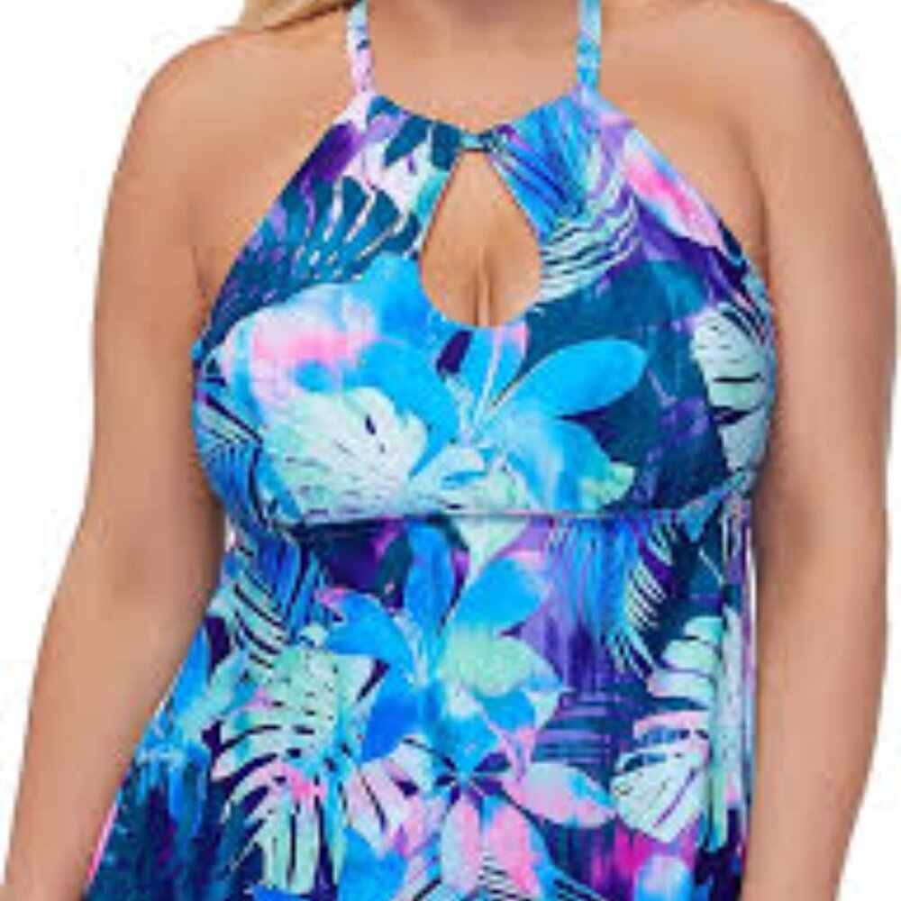 NWT Raisins Curve Tankini